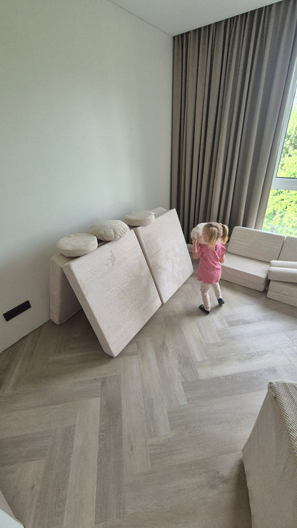 Vaikiška modulinė sofa 176 cm × 78 cm MODUL1