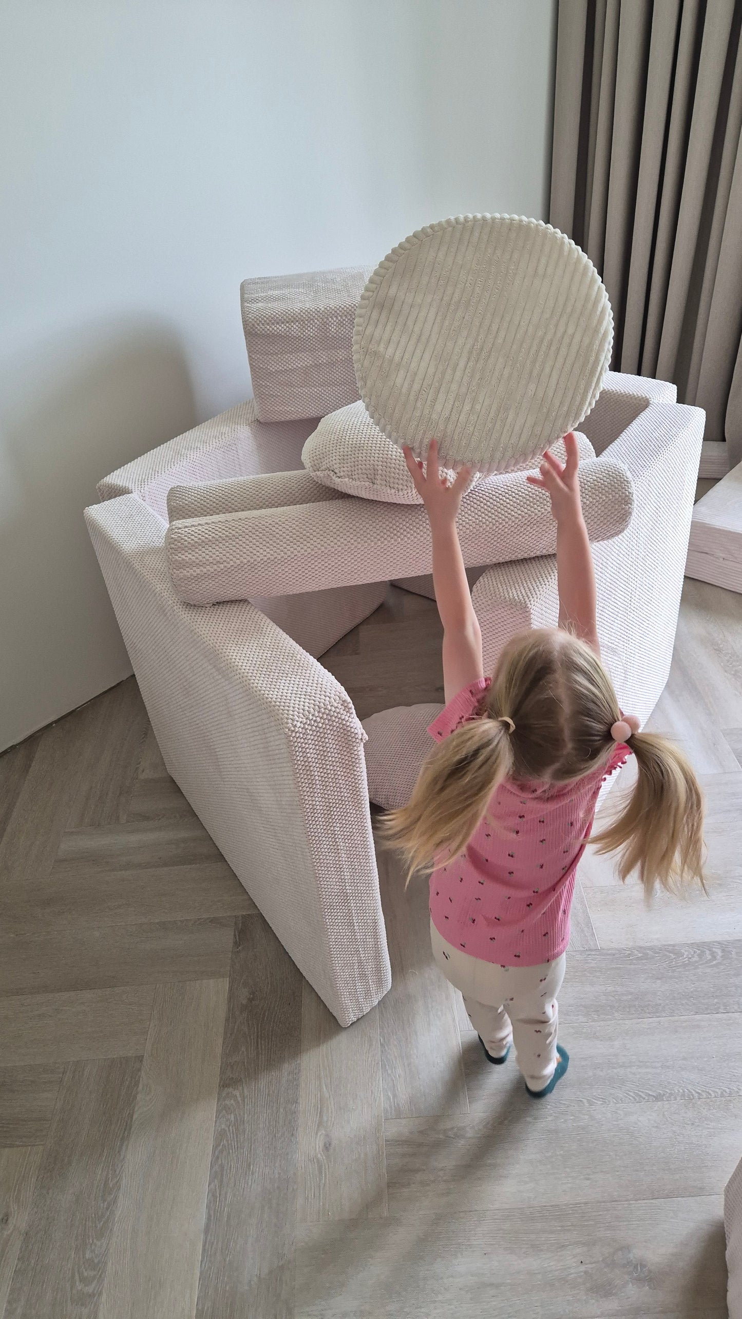 Vaikiška modulinė sofa 176 cm × 78 cm MODUL1