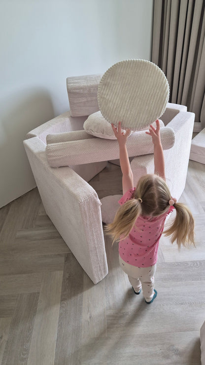 Vaikiška modulinė sofa 176 cm × 78 cm MODUL1