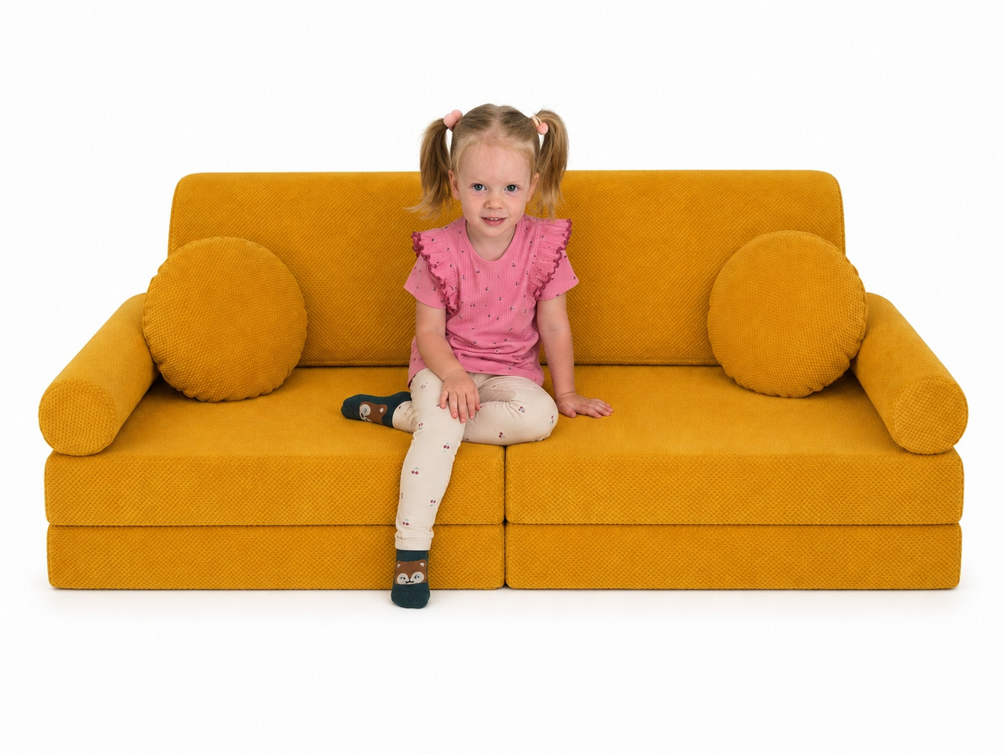 Vaikiška modulinė sofa 176 cm × 78 cm MODUL1