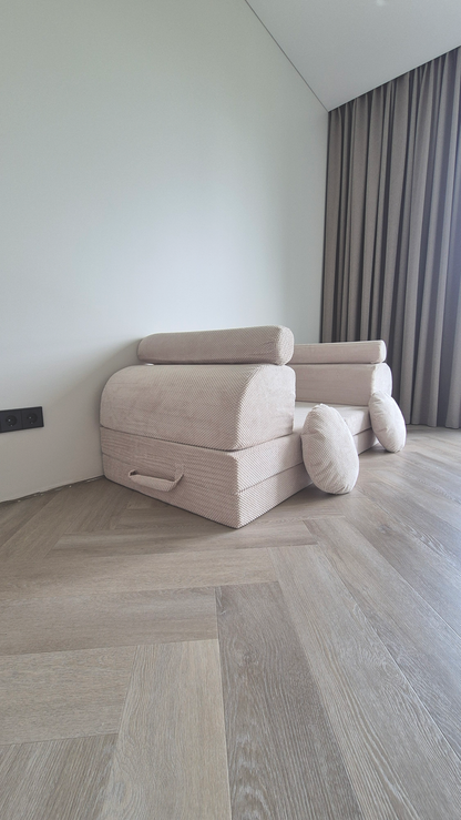 Vaikiška modulinė sofa 176 cm × 78 cm MODUL1