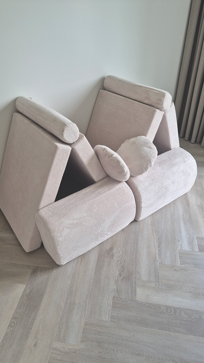 Vaikiška modulinė sofa 176 cm × 78 cm MODUL1