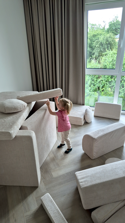 Modulinė sofa vaikams 142 cm × 71 cm MODUL2