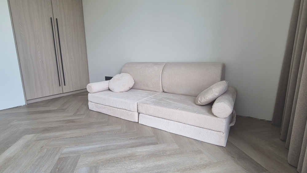 Vaikiška modulinė sofa 176 cm × 78 cm MODUL1