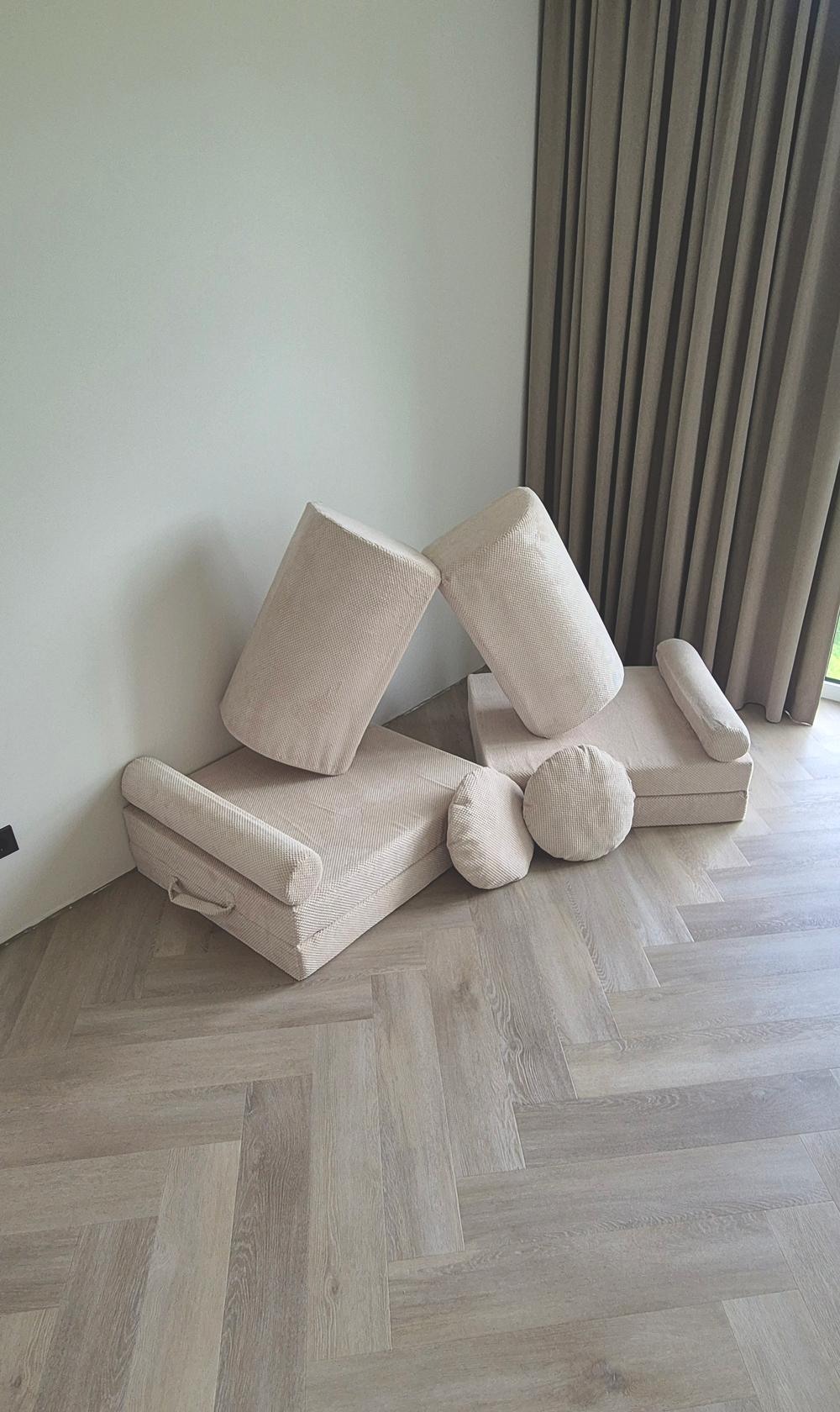 Vaikiška modulinė sofa 176 cm × 78 cm MODUL1