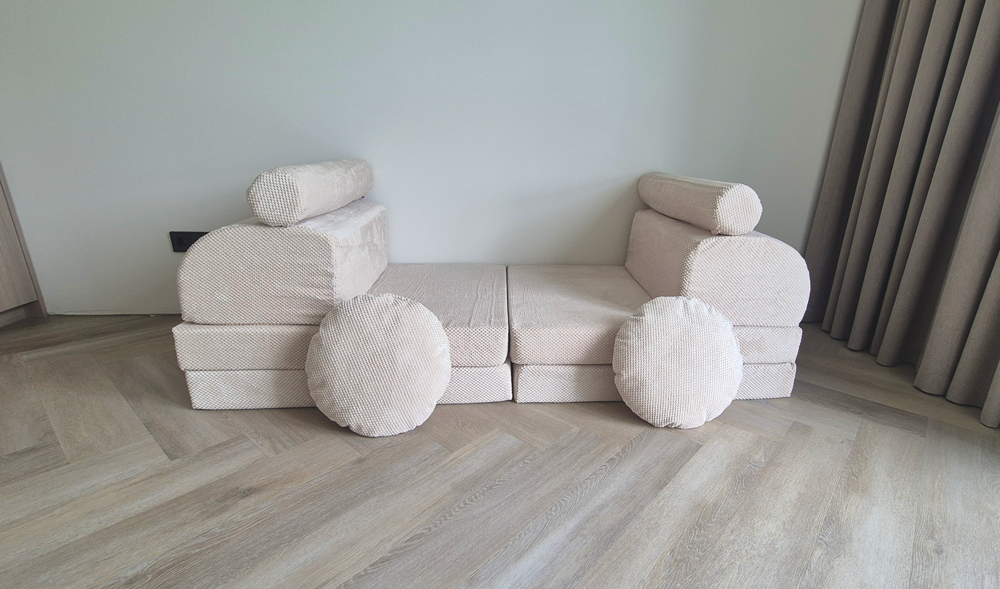 Vaikiška modulinė sofa 176 cm × 78 cm MODUL1